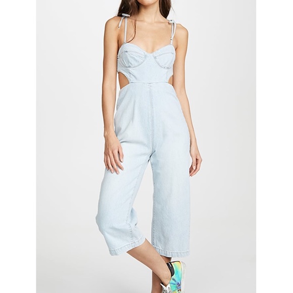 NWT DL1961 Hepburn Jumpsuit Denim Overalls - Picture 2 of 9